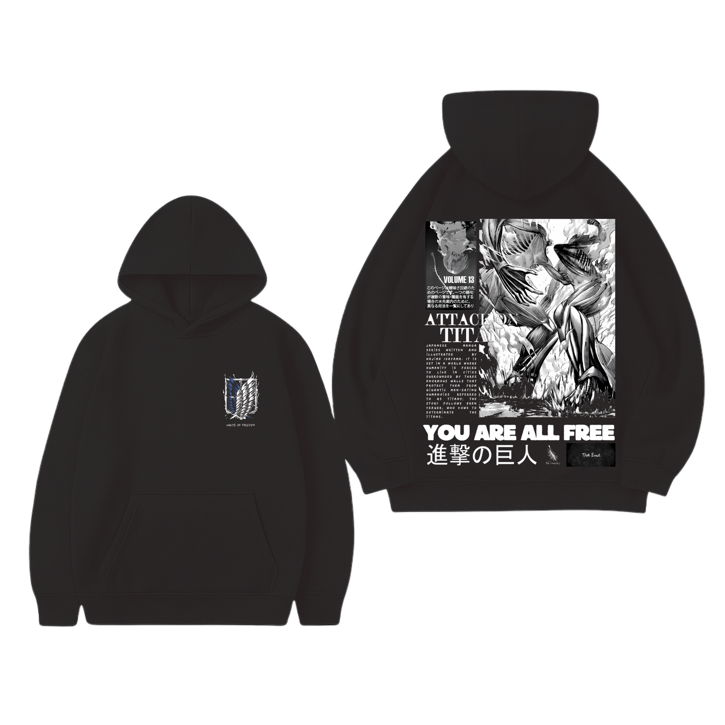 Hoodie Attack on Titans